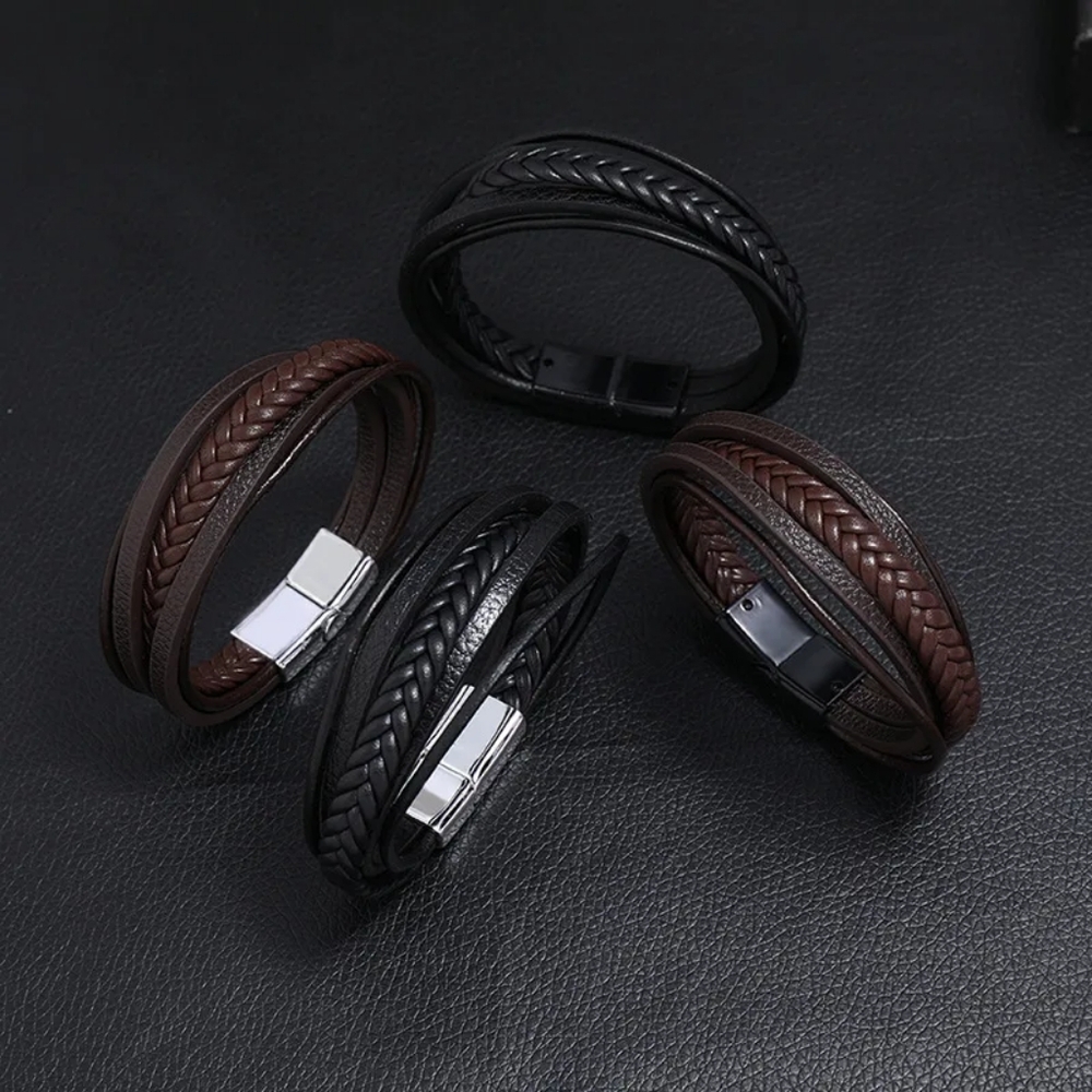 Unisex Leather Bracelet
